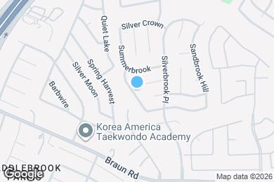 Map image of the property - 10102 Silverwagon San Antonio TX