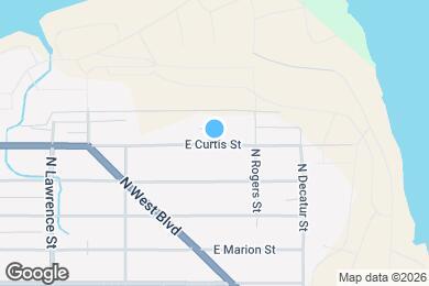 Map image of the property - 300 E Curtis St