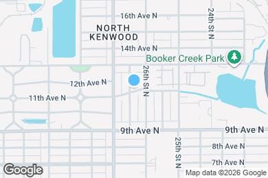 Map image of the property - 1101 27th St N