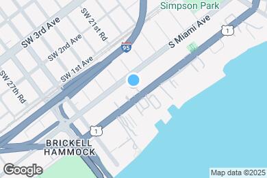 Map image of the property - 2180 Brickell Ave