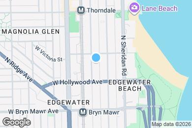 Map image of the property - 5739 N Winthrop Ave