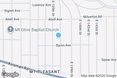 Map image of the property - 3308 E 137th St