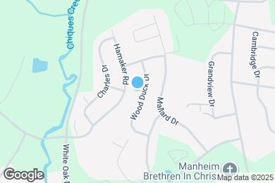 Map image of the property - 562 Wood Duck Dr