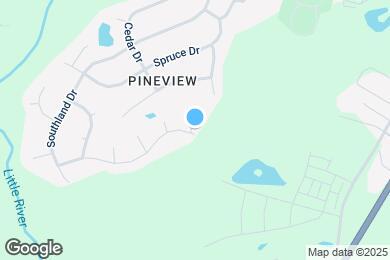 Map image of the property - 1212 Piney Glen Ln