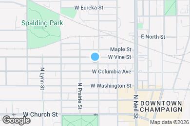 Map image of the property - 605 1/2 N State St