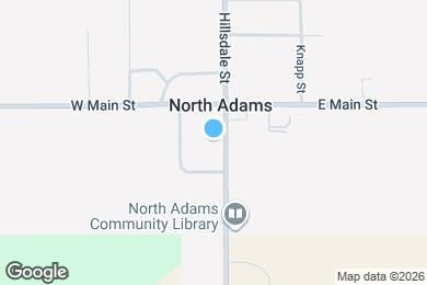 Map image of the property - 122 S Hillsdale St