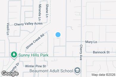 Map image of the property - 1677 Mesquite Vista