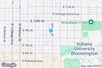 Map image of the property - 415 N Dunn St