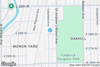 Map image of the property - 2801 Columbia Ave