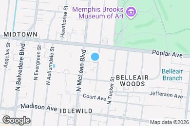 Map image of the property - 139 N Barksdale St