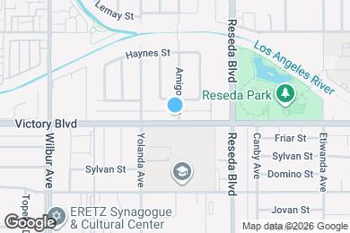 Map image of the property - 18601 Victory Blvd
