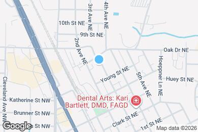 Map image of the property - Cascade Place Apartments