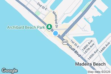 Map image of the property - 15000 Gulf Blvd