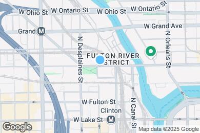 Map image of the property - 599 W Kinzie St
