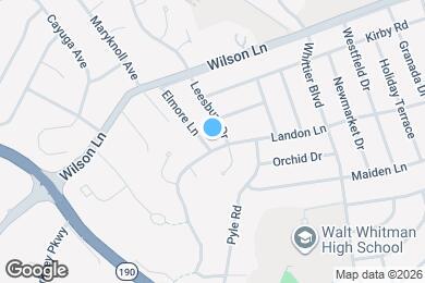 Map image of the property - 7501 Elmore Ln