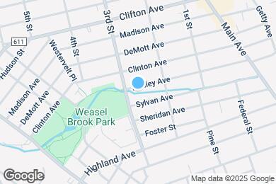 Map image of the property - 185 Hadley Ave