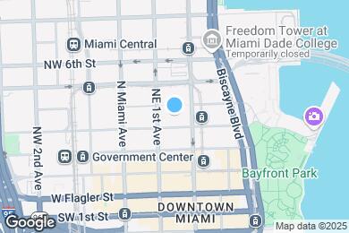 Map image of the property - 300 NE 2nd Ave