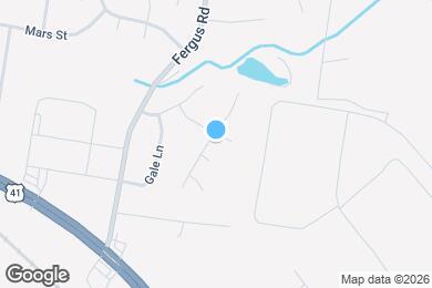 Map image of the property - 401 Shadylake Dr