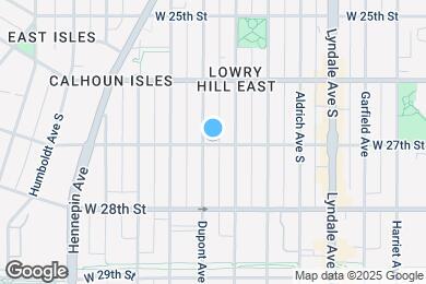 Map image of the property - 1014 W 27th St