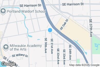Map image of the property - 11121 SE 31st Ave