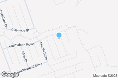 Map image of the property - 9601 Murandy Dr