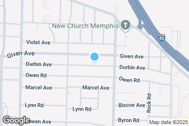 Map image of the property - 4838 Durbin Ave