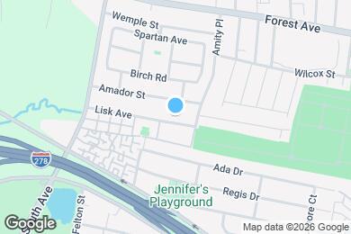 Map image of the property - 423 Lisk Ave
