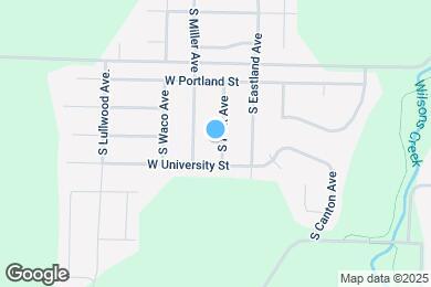 Map image of the property - 1745 S Fisk Ave