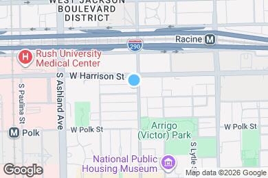 Map image of the property - 1402 W Flournoy St