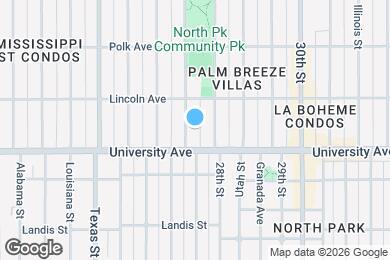 Map image of the property - 3935 Oregon St