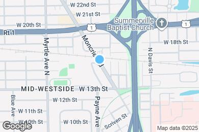 Map image of the property - 2534 Moncrief Rd