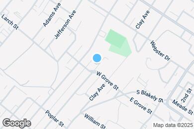 Map image of the property - 1307 Quincy Ave
