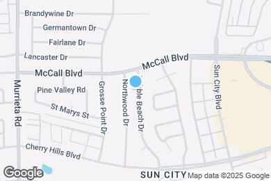 Map image of the property - 28071 Pebble Beach Dr