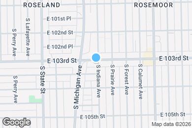 Map image of the property - 135 E 103rd St