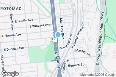 Map image of the property - 1903 Richmond Hwy