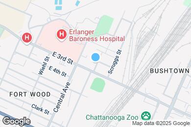 Map image of the property - 1124 Garfield St
