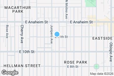 Map image of the property - 2422 E. 11th St.