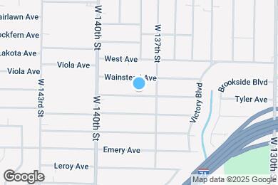 Map image of the property - 13728 Tyler Ave