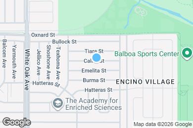 Map image of the property - 17418 Califa St