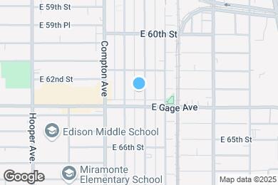 Map image of the property - 6307 Miramonte Blvd