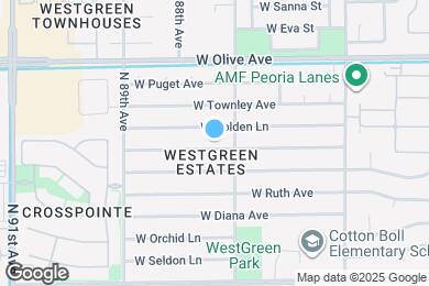 Map image of the property - 8714 W Lawrence Ln