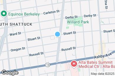 Map image of the property - 2818 Telegraph Ave