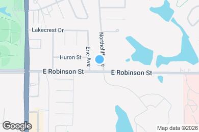 Map image of the property - 1206 Northcliff Ave