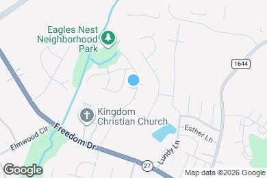 Map image of the property - 1320 Eagles Landing Dr