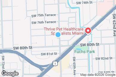 Map image of the property - 7850 SW 67th Ave