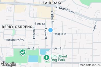 Map image of the property - 198 S Elm St