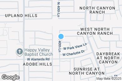 Map image of the property - 4054 W La Junta Dr