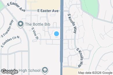 Map image of the property - 2355 E Geddes Ave