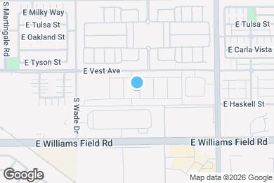 Map image of the property - 2264 S Osborn Ln