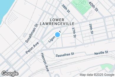 Map image of the property - 3459 Denny St